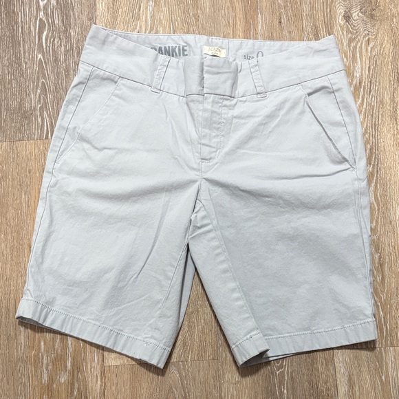 J. Crew Pants - J. Crew Frankie Light blue Chino Shorts